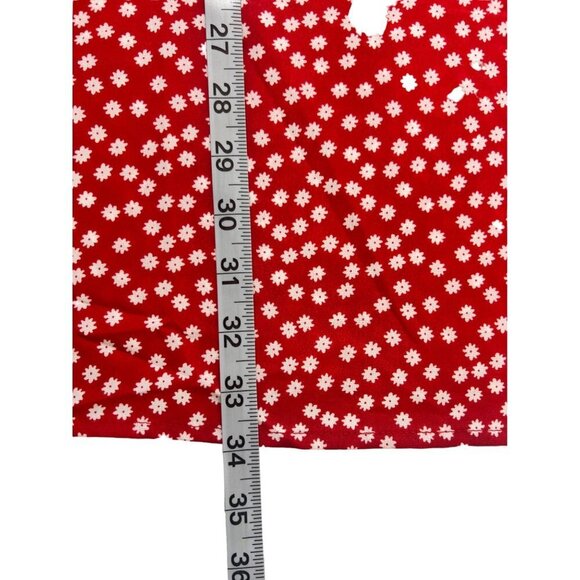 Shein Women's Red Loose Floral Dress - Picture 5 of 5